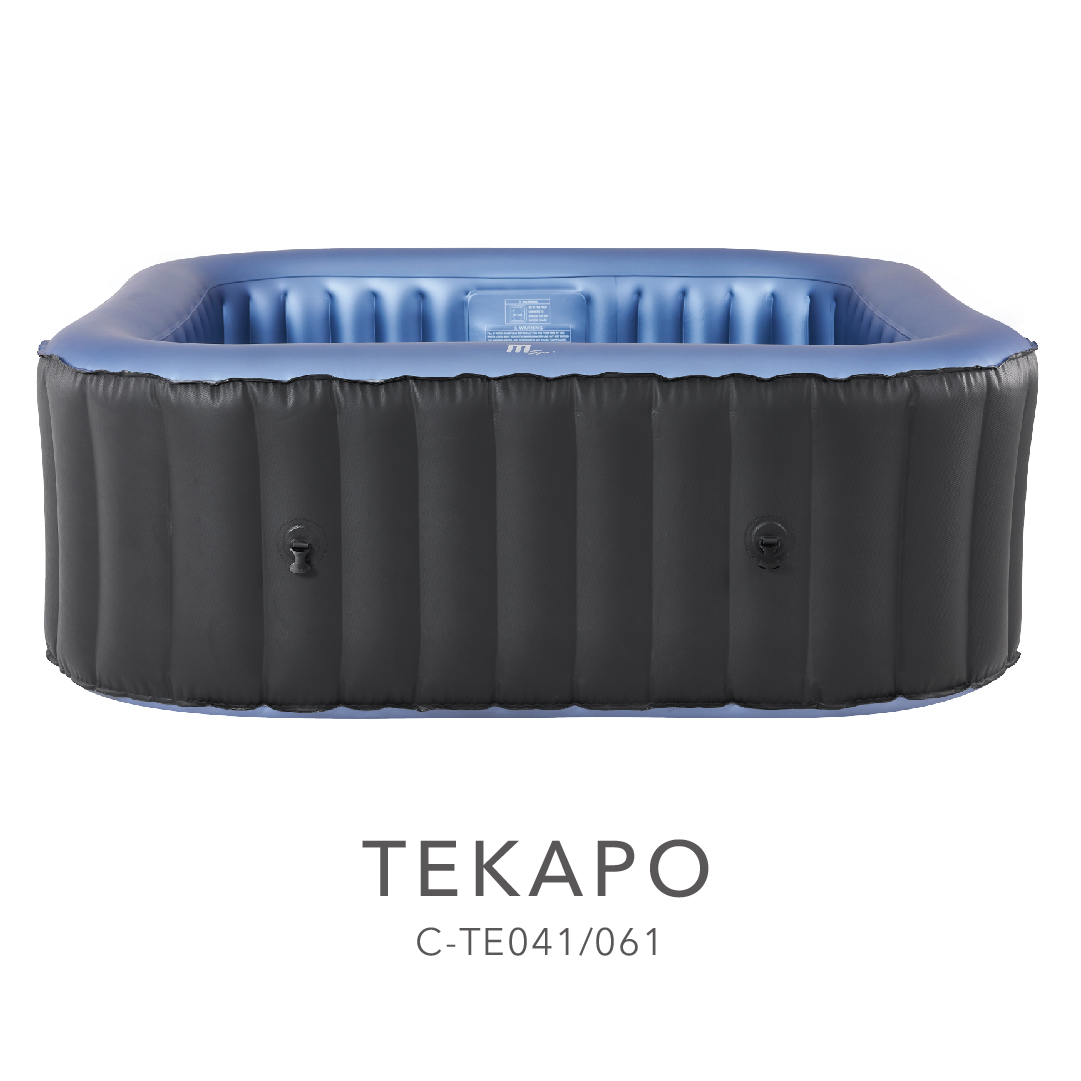 СПА-бассейн 185х185х68см "Tekapo" 930л, квадратный, аэромассаж