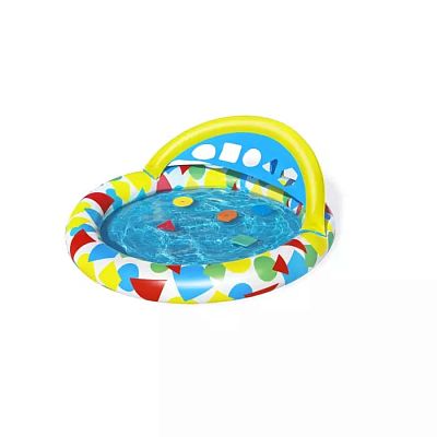 Игровой бассейн 120х117х46см с обучающими фигурками, 45л, от 4 мес