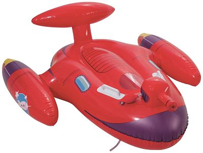 Надувная игрушка-наездник с брызгалкой "Космолёт", 109х89см, от 3 лет
