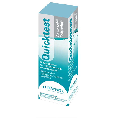 КВИКТЕСТЕР (Quicktest) набор тестполосок для измерения Ph, Cl, Alkalinity