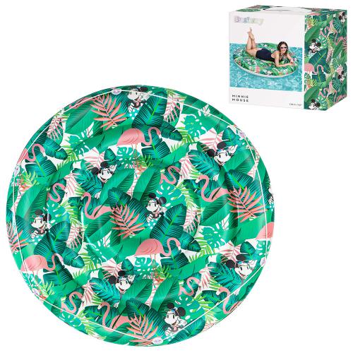 Надувной плот Остров Disney Fashion, 158 см, Bestway 91080 BW