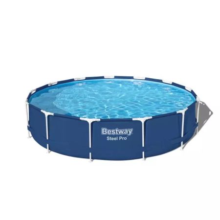 Каркасный бассейн Steel Pro 396х84см, 8680л, фил.-насос 2006л/ч, Bestway 5612E BW