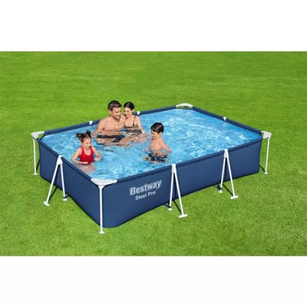 Каркасный бассейн Steel Pro 300х201х66см, 3300л, Bestway 56404 BW
