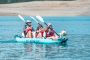 Надувная байдарка Kayak Glider-475 475x83х42см,3 весла, 3 сиденья, киль, до 230кг, Aqua Marina PA-25GD03