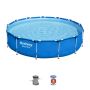 Каркасный бассейн Steel Pro 396х84см, 8680л, фил.-насос 2006л/ч, Bestway 5612E BW