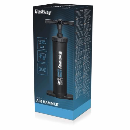 Насос ручной 48см, 3.5л/цикл, шланг с 3-мя насадками, Bestway 62030 BW