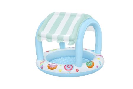 Детский бассейн 104x84см "Sweet Shoppe" с навесом , 34 л, от 2 лет, Bestway 52638 BW