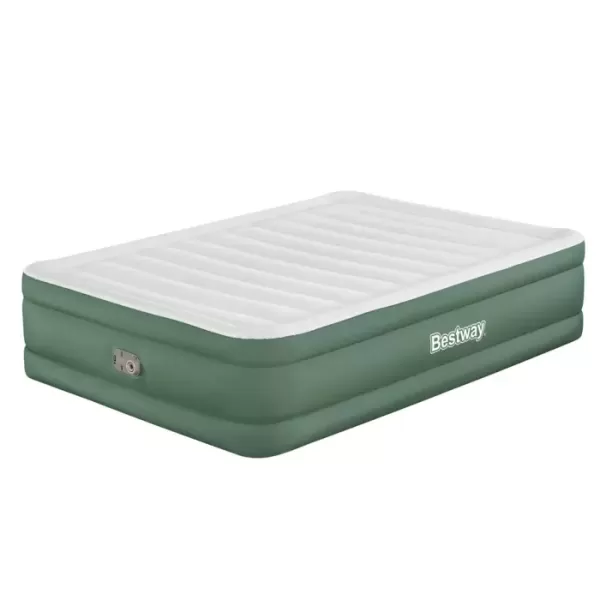 Надувная кровать "ToughLite" 203х152х46см, встр.насос 220В, до 300кг