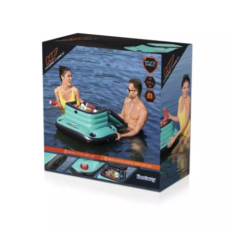 Плавающий холодильник 88х77см (88х67х52см) "Glacial Sport" с подстаканником, Bestway 43191 BW