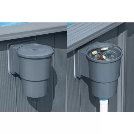 Каркасный бассейн 488х130см, композитный, 21490л, песч.фил.-нас. 5678л\ч, лестн, тент, подст, дисп., Bestway 561CU BW
