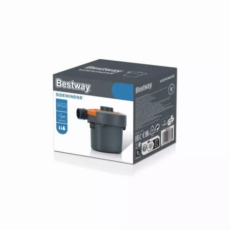 Насос электрический 220В "Sidewinder AC" 680л/м, 3 насадки в комплекте, Bestway 62139 BW