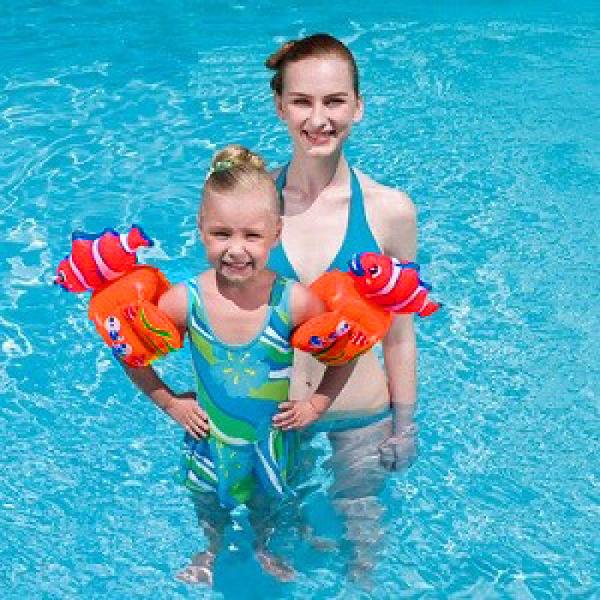 Нарукавники 23х15см "Рыбки" 3-6 лет, Bestway 32095 BW