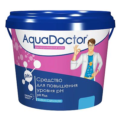 PH Плюс, 5кг ведро, гранулы для повышения уровня рН воды (PHP-5)