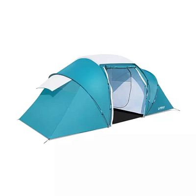 Палатка 4-местная 460x230x185см "Family Ground 4" 2 слоя, 190T polyester PU, 2000мм, 120гр/м2 PE