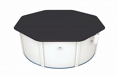 Тент для стальных бассейнов 300х120см (D355см)