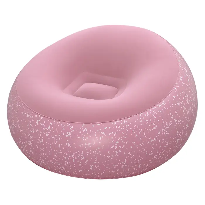 Надувное кресло 112x112x66см "Inflate-A-Chair" розовое, до 100кг