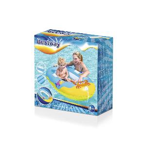 Надувная лодочка 137х89см "Крабики" 3-6 лет, Bestway 34009 BW