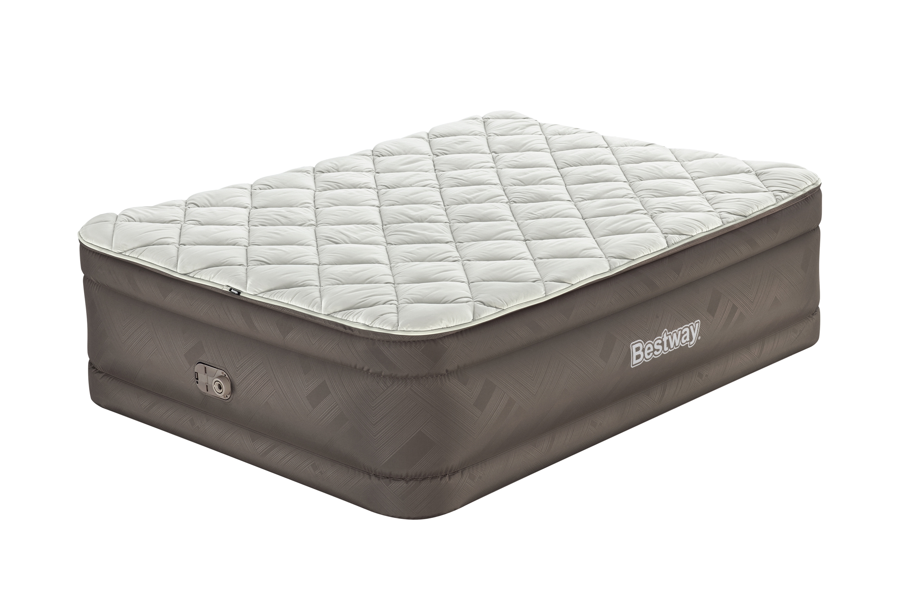 Надувная кровать "Fortech" 152x203x51см , встр.насос 220В, до 350кг