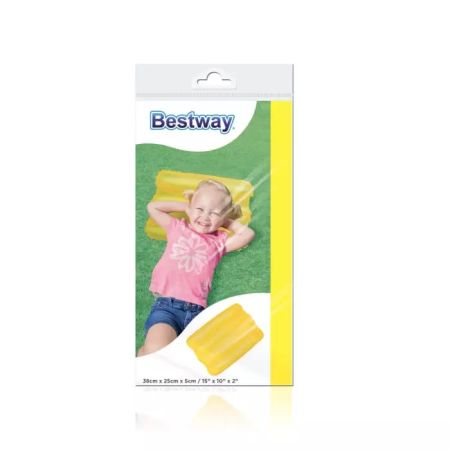 Надувная подушка 38х25х5см "Волна" от 3 лет, Bestway 52127 BW