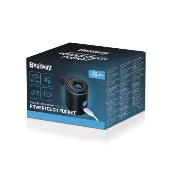 Насос электрический USB 5V , 2 насадки в комплекте, Bestway 62289 BW