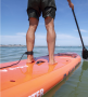 SUP-доска "Monster Sky Glider" 366х84х15см, насос, весло, лиш, киль, ремнабор, сумка, до 170кг, Aqua Marina BT-23MOP