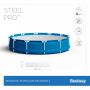 Каркасный бассейн Steel Pro 305х76см, 4678л, фил.-насос 1249л/ч, Bestway 56679 BW