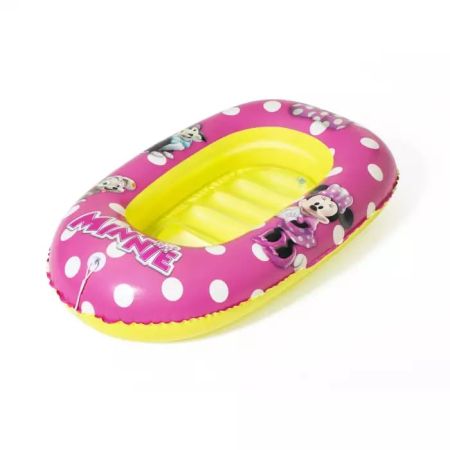 Надувная лодочка 112х71см "Minnie Mouse" с окошком, 3-6 лет, Bestway 91083 BW