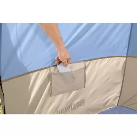 Палатка-кабинка 1-местная 110х110х190см "Station Port" 1 слой, 170T polyester PA, 300мм, 110гр/м2 PE, Bestway 68002 BW