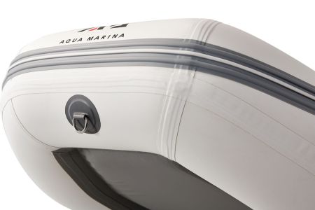 Надувная лодка "DELUXE U-TYPE 2.98m", 298х155см, алюм.вёсла, насос, сумка, до 360кг, Aqua Marina BT-UD298