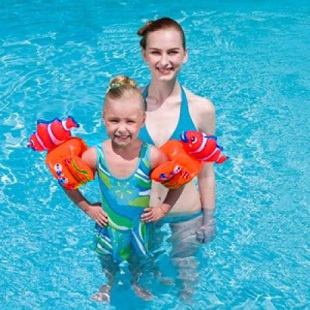 Нарукавники 23х15см "Рыбки" 3-6 лет, Bestway 32095 BW