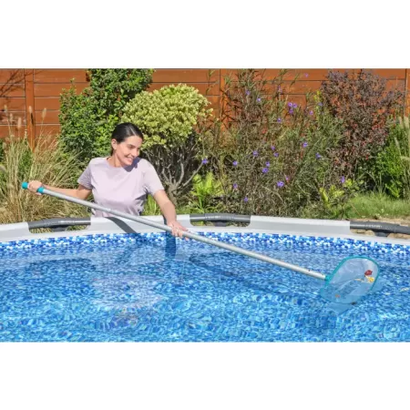 Аккумуляторный пылесос "AquaSurge", шест 2м, для бассейна до 610см, Bestway 58831 BW