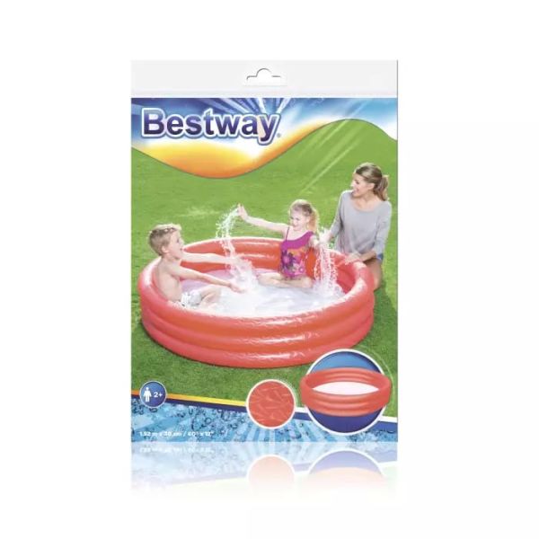 Детский надувной бассейн 152х30см, 282л, от 2 лет, Bestway 51026 BW