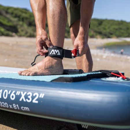 Лиш для SUP-доски прямой, усиленный шнур, Aqua Marina B0303929
