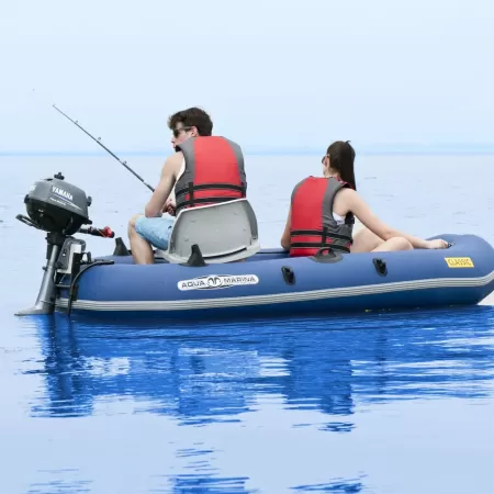 Надувная лодка "Classic Boat", 300х134см, алюм.вёсла, насос, сиденья, сумка, до 400кг, Aqua Marina BT-88890