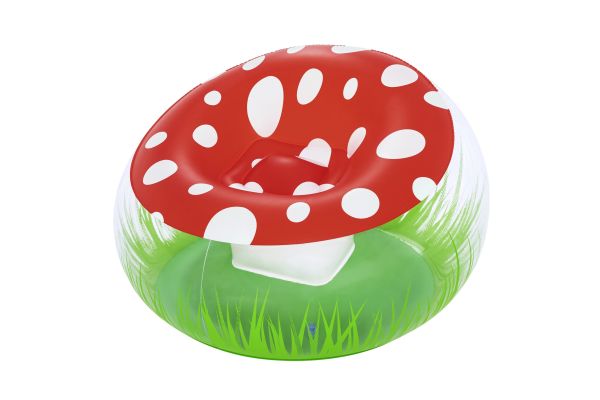 Надувное кресло "Mighty Mushroom" 112x112x66см, до 75 кг, от 6 лет