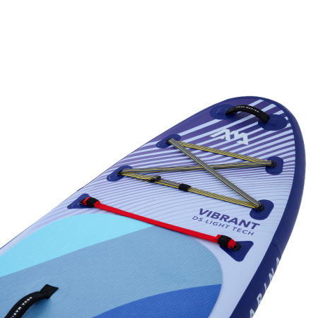SUP-доска "Vibrant" 244х71х10см для детей, насос, весло, лиш, киль, ремнабор, сумка, до 60кг, Aqua Marina BT-24VIP