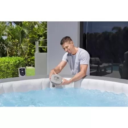 Хлоргенератор аккумуляторный "Hydrogenic Saltwater Chlorinator" для бассейнов до 1400л, Bestway 60340 BW