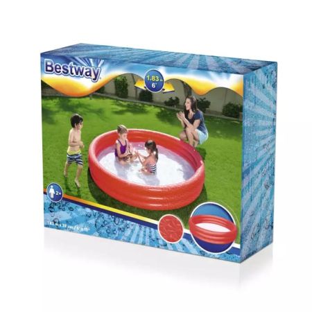 Детский надувной бассейн 183х33см, 480л, от 2 лет, Bestway 51027 BW