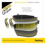 SUP-доска "Fastblast Tech" 381x76x15см, насос, весло, лиш, ремнабор, сумка, до 120кг, Bestway 65343 BW