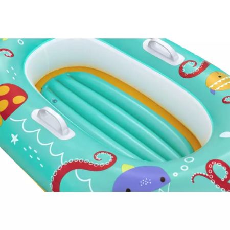 Надувная лодочка 137х89см "Крабики" 3-6 лет, Bestway 34009 BW