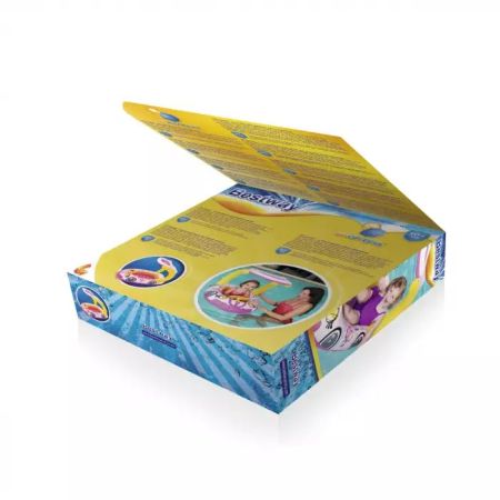Надувная лодочка 98х66см "Машина" с тентом, 3-6 лет, 2 вида, Bestway 34103 BW