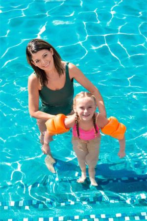 Нарукавники 20х20см, 3-6 лет, 2 цвета, Bestway 32005 BW