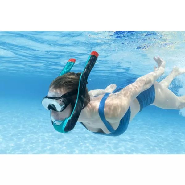 Маска полнолицевая для снорклинга SeaClear Flowtech, р-р S/M, от 14 дней, Bestway 24060 BW
