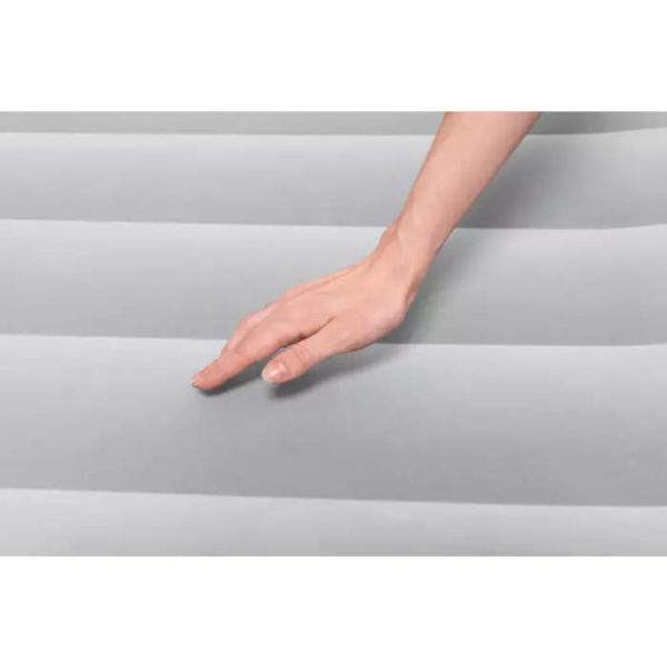 Надувная кровать 152х226х84(46)см "SleekFlow" с изголовьем, встр.нас. 220В, Bestway 67923 BW