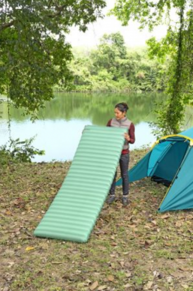 Надувной спальный коврик каремат"AdventuRest Insulated Queen" 203x142x15см, Bestway 69619 BW