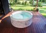СПА-бассейн 180х65см "Cocoon" 850л, круглый, гидромассаж, аэромассаж(3 коробки A.B.C.), MSpa F-CO066WE