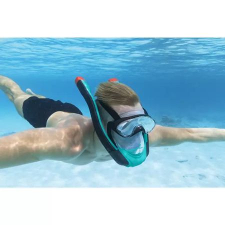 Маска полнолицевая для снорклинга SeaClear Flowtech, р-р L/XL, от 14 дней, Bestway 24058 BW