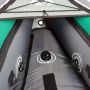 Надувной каяк "Laxo-285" 285x90см, весло, сиденье, киль, сумка, до 110кг, Aqua Marina LA-285