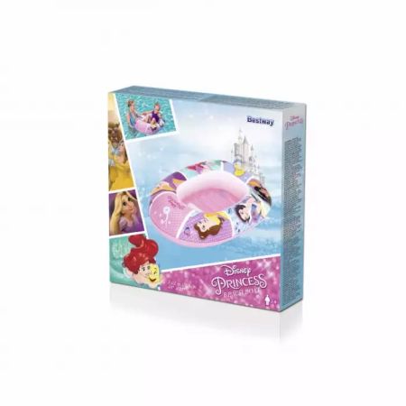 Надувная лодочка 102х69см "Disney Princess" с окошком, 3-6 лет, Bestway 91044 BW