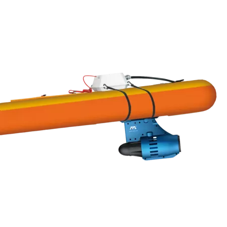 SUP-доска "AM go iSUP" 320х81х15см, плавник с электромотором BLUEDRIVE S и аккумулятором, весло, лиш, Aqua Marina AMGO-320PFS
